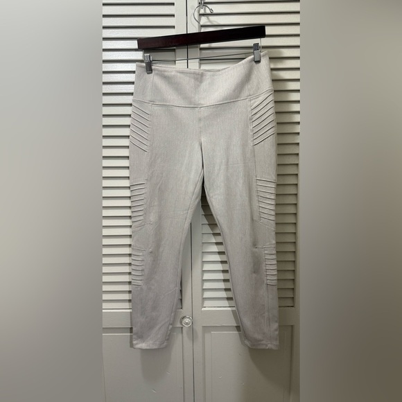 Athleta Delancey Moto Textured Tight - Picture 4 of 10